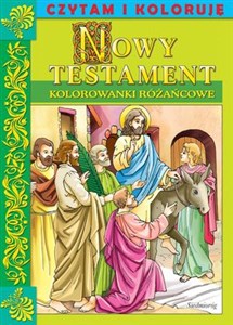 Bild von Kolorowanki różańcowe Czytam i koloruję Nowy Testament