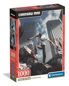 Bild von Puzzle 1000 Compact Anime Chainsaw Man 37508