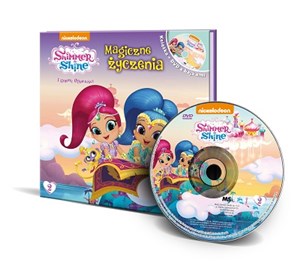 Obrazek Magiczne życzenia shimmer and shine + dvd