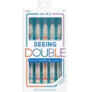 Bild von Cienkopisy podwójnie piszące Seeing Double 5szt