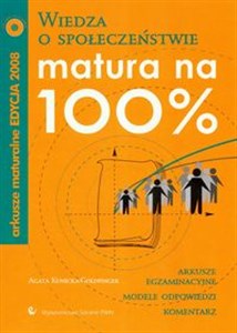 Bild von Matura na 100% Wiedza o społeczeństwie z płytą CD Arkusze maturalne edycja 2008