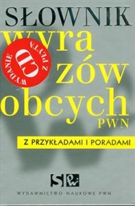 Obrazek Słownik wyrazów obcych PWN z przykładami i poradami z płytą CD