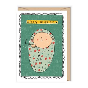 Obrazek Karnet Narodziny