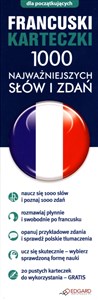 Obrazek Francuski Karteczki 1000 najważniejszych słów i zdań dla początkujących