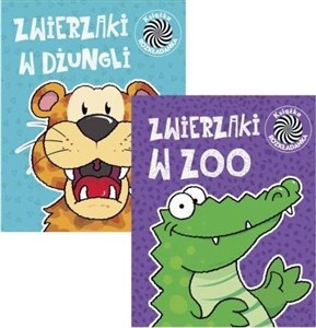 Bild von Pakiet: Ruchome obrazki 4 Zwierzaki w dżungli/zoo