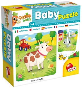 Obrazek Carotina Baby Puzzle Farma