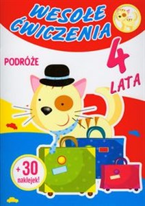 Obrazek Wesołe ćwiczenia Podróże 4 lata