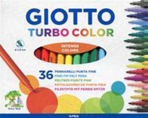 Obrazek Giotto Flamastry Turbo Color 36 sztuk