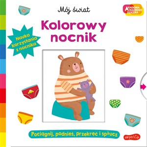 Obrazek Akademia mądrego dziecka Kolorowy nocnik Mój świat