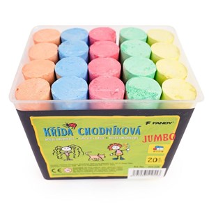 Bild von Kreda chodnikowa Jumbo 20szt