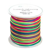 Pokaż szczegóły dla Sznurek nylonowy 0,8mm 100m tęczowy Polska książka : Sznurek ny...