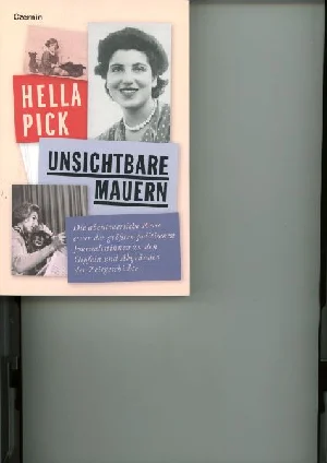 Bild von PICK, H: UNSICHTBARE MAUERN