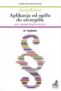 Bild von Aplikacja od ogółu do szczegółu. Akty normatywne w pigułce