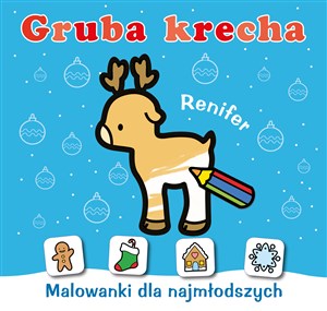 Obrazek Renifer. Gruba krecha