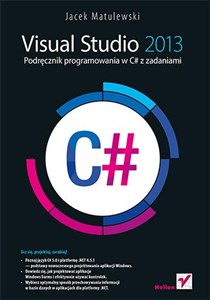 Obrazek Visual Studio 2013 Podręcznik programowania w C# z zadaniami