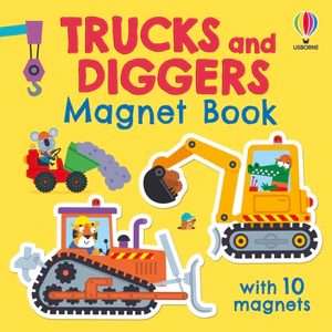 Obrazek Trucks and Diggers Magnet Book