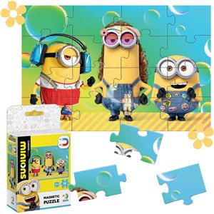 Bild von Magnetyczne puzzle Minionki