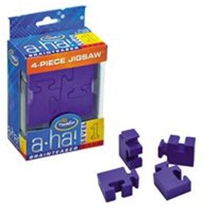 Bild von Aha Brainteaser 1 4-Piece Jigsaw Gra logiczna