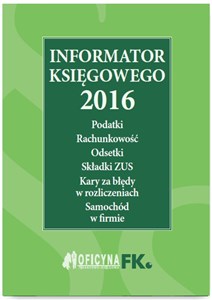 Bild von Informator księgowego 2016 St. praw.05/16