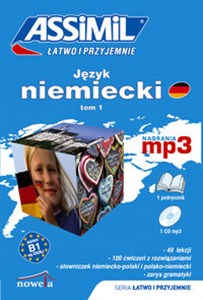 Obrazek Język niemiecki łatwo i przyjemnie Tom 1 + CDmp3 Poziom B1