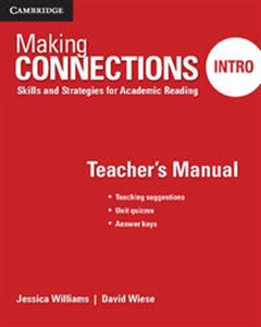 Bild von Making Connections Intro Teacher's Manual