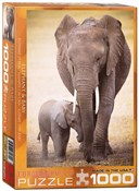 Pokaż szczegóły dla Puzzle 1000 Rodzinka słoni Puzzle 100... -  Polnische Buchandlung
