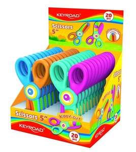 Bild von Nożyczki szkolne Kiddy-cut plastikowe (20szt)