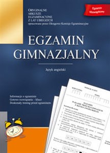 Obrazek Egzamin gimnazjalny język angielski Oryginalne arkusze egzaminacyjne z lat ubiegłych