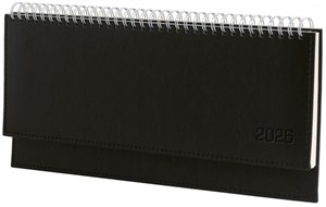 Obrazek Terminarz 2026 leżący czarny