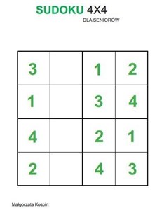 Obrazek Sudoku 4x4