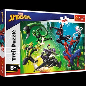 Bild von Puzzle 300 W pajęczej sieci Spiderman 23036