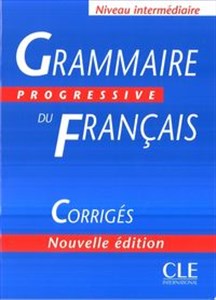 Obrazek Grammaire progressive du Francais Niveau intermediaire klucz