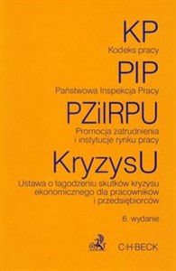 Bild von Kodeks Pracy Państwowa Inspekcja Pracy Promocja zatrudnienia i instytucje rynku pracy Ustawa o łagodzeniu skutków kryzysu ekonomicznego dla pracowników i przedsiębiorców