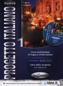 Obrazek Nuovo Progetto italiano 1 Podręcznik + DVD