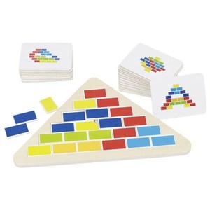 Bild von Puzzle Segmentowy trójkąt 20 elementów