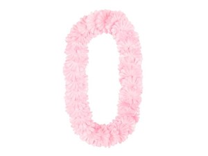 Bild von Naszyjnik hawajski jasny różowy 1,2m