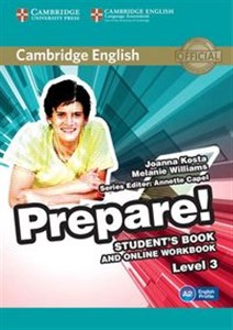 Bild von Cambridge English Prepare! 3 Student's Book + online workbook