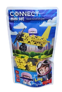 Obrazek Klocki Connect Mini Set  MINI AIRPLANE  62502