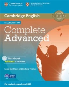 Obrazek Complete Advanced Workbook without Answers with Audio CD