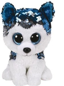 Obrazek Beanie Boos TY cekinowy husky Slush