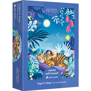 Obrazek Puzzle Velvet - Tiger's Nap 500 37424