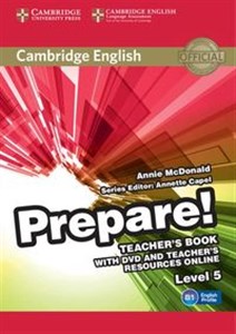 Bild von Cambridge English Prepare! 5 Teacher's Book + DVD