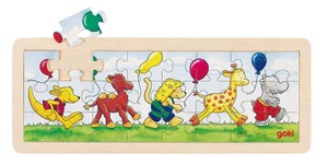 Obrazek PUZZLE PARADA ZWIERZĄT