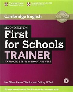 Bild von First for Schools Trainer Six Practice Tests without Answers with Audio