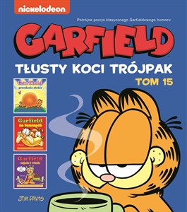 Obrazek Garfield. Tłusty koci trójpak. Tom 15