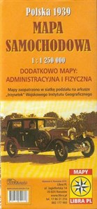 Obrazek Polska 1939 Mapa samochodowa 1:1 250 000