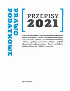 Obrazek Prawo podatkowe Przepisy 2021