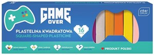 Bild von Plastelina kwadratowa 16 kolorów Game Over
