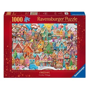 Obrazek Puzzle 1000 Ciasteczkowe święta