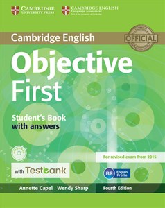 Bild von Objective First Student's Book with Answers with CD-ROM with Testbank